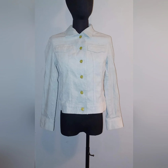 A Talbot's Corduroy Baby Blue Jacket - Picture 2 of 6